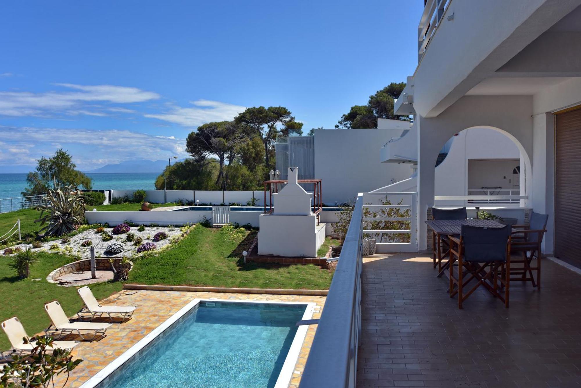 Antorina Beachfront Villas With Private Pools Kamari  Exterior foto