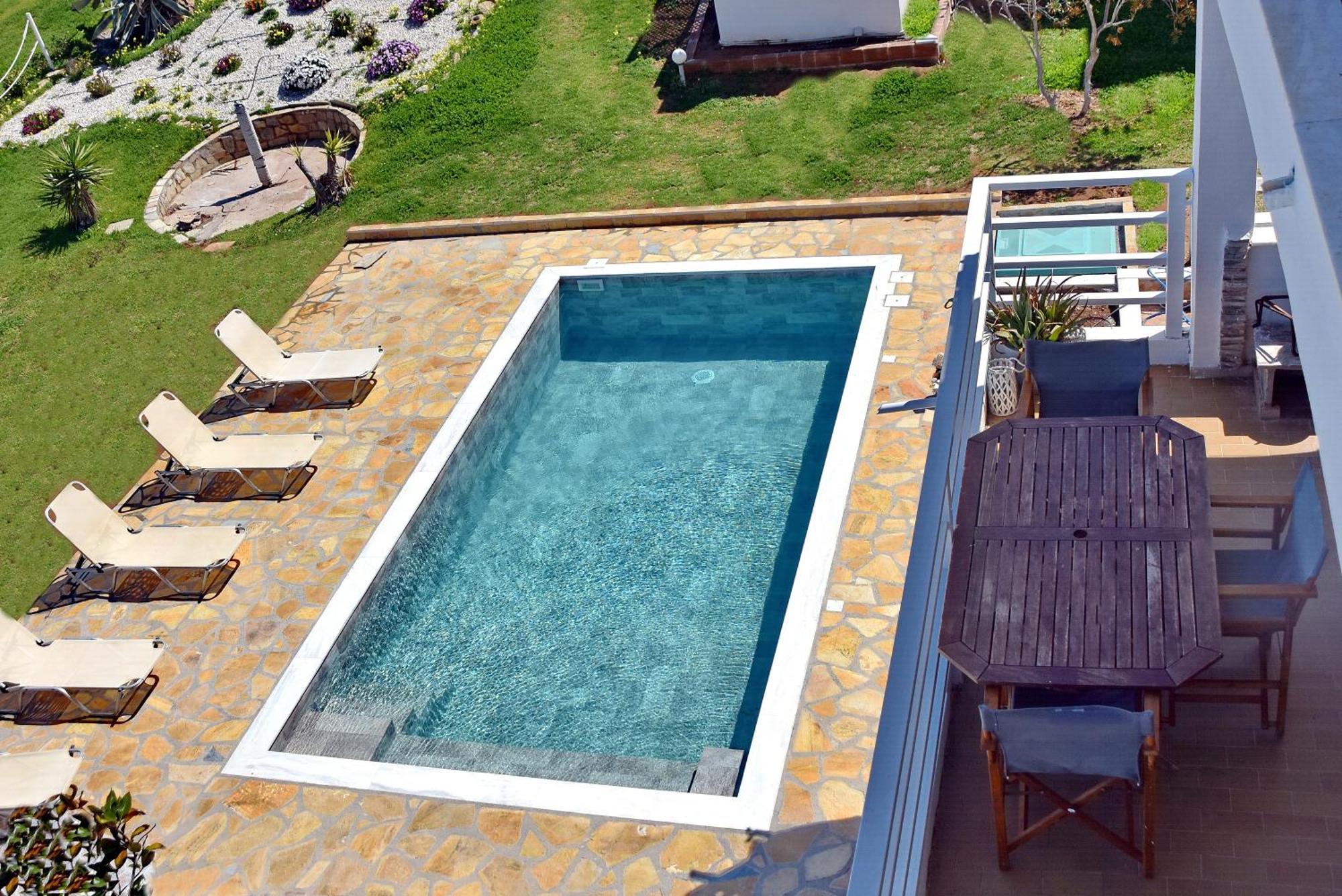 Antorina Beachfront Villas With Private Pools Kamari  Exterior foto